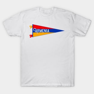 Armenia Flag Pennant T-Shirt